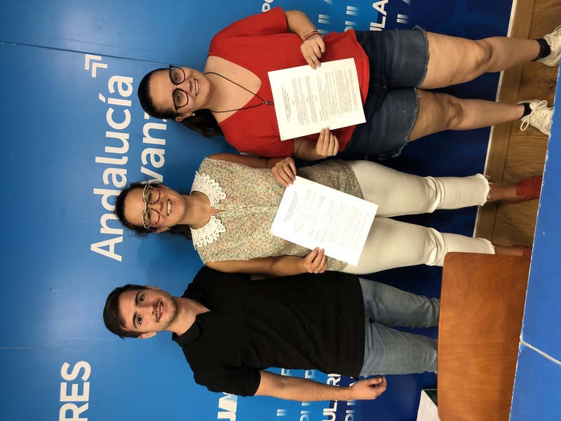 NNGG Jaén firma un convenio con ADEDEJA para colaborar con la actividad SIMUJA-Congreso de los Diputados