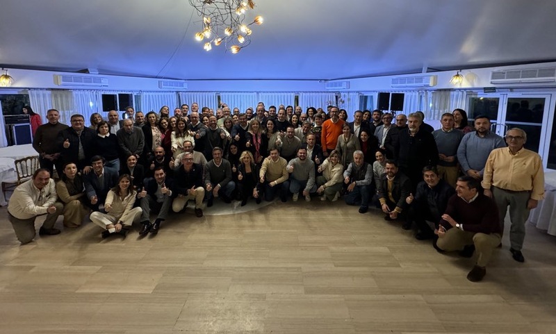 Domínguez felicita a los compañeros del PP en la provincia: “Habeis trabajado mucho este año y por eso Jaén está mejor, más libre de socialismo” 