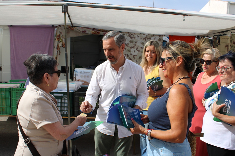 Bravo pide a los jienenses que vayan a votar y que “nos presten su voto, que nos den su confianza porque no les vamos a defraudar y Jaén seguirá avanzando de la mano de Juanma Moreno”  