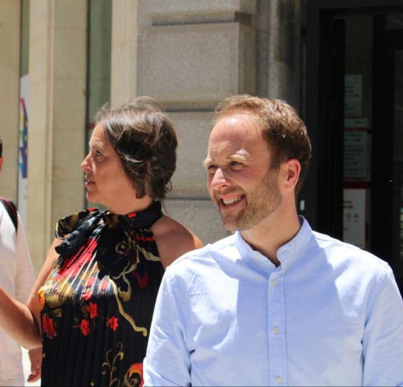 Domínguez felicita a García: “Tu experiencia te avala y dejarás el nombre de Jaén muy alto”