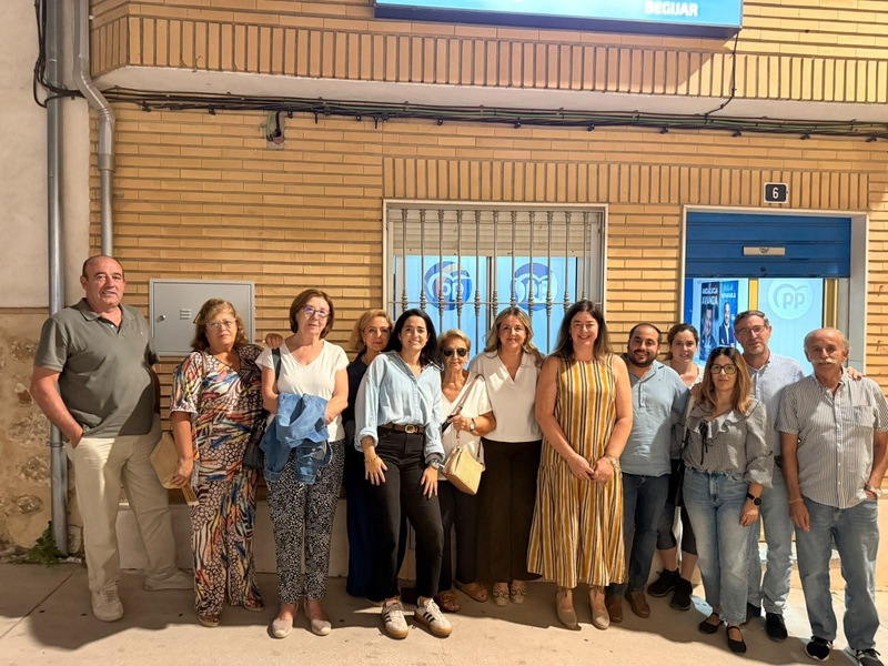 González atiende las demandas del municipio de Begíjar