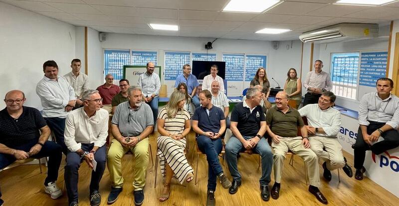 Domínguez carga las pilas de los dirigentes populares: “Seguimos trabajando para lograr aumentar el número de Alcaldías”
