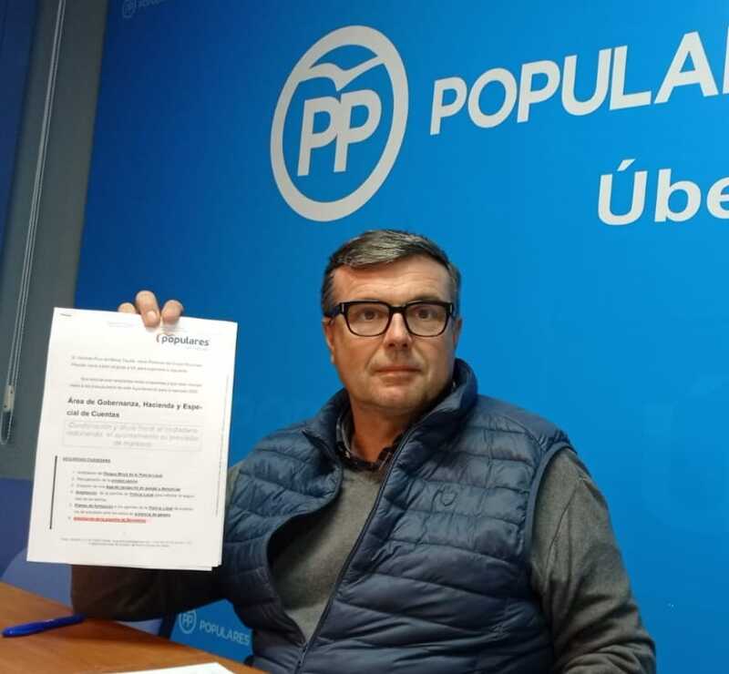 PP de Úbeda votará en contra de unos Presupuestos que “no responden a la realidad social de la ciudad”