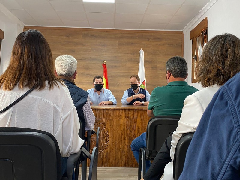 Mario Navarro, presidente local del PP de Hornos 