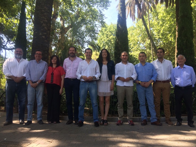 Requena manifiesta en el encuentro en Córdoba que trabajará para el cien por cien de los afiliados y para todos los ciudadanos de los 97 municipios  