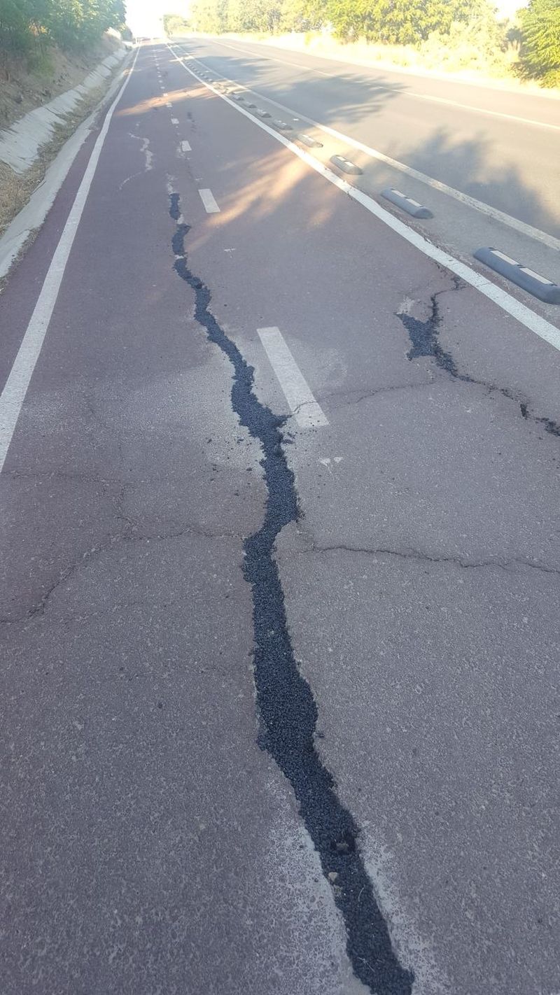 El PP exige a la Junta de Andalucía el arreglo inmediato del carril bici de Baeza