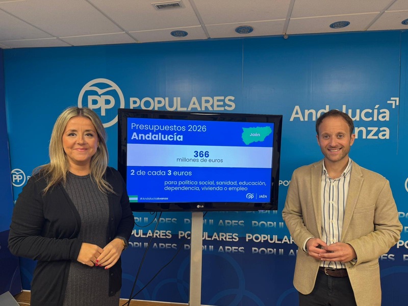 Domínguez afirma que los presupuestos andaluces se han elaborado con prudencia y rigor para “seguir dando respuesta a demandas históricas de los jiennenses”