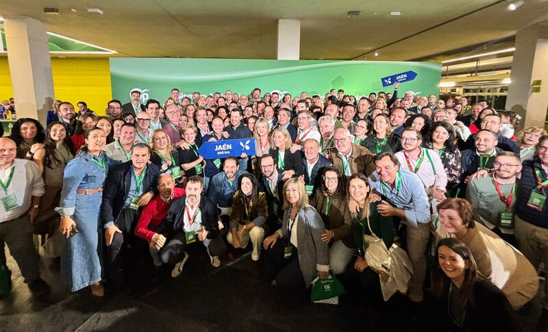 El PP de Jaén sale reforzado del Congreso andaluz y con el mejor presidente posible para que la provincia “siga avanzando”