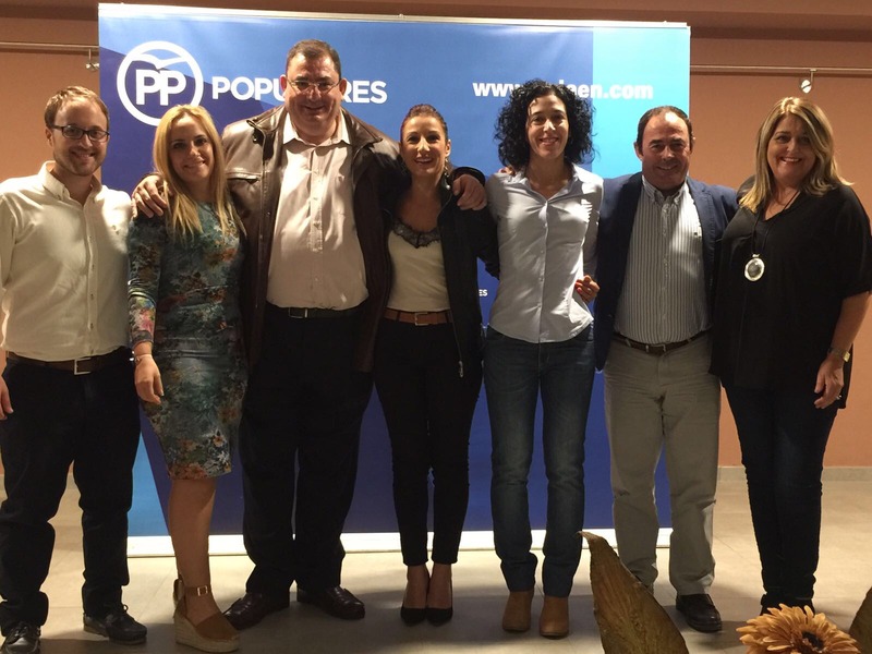 Eva Martos reelegida presidenta del PP de Valdepeñas por unanimidad