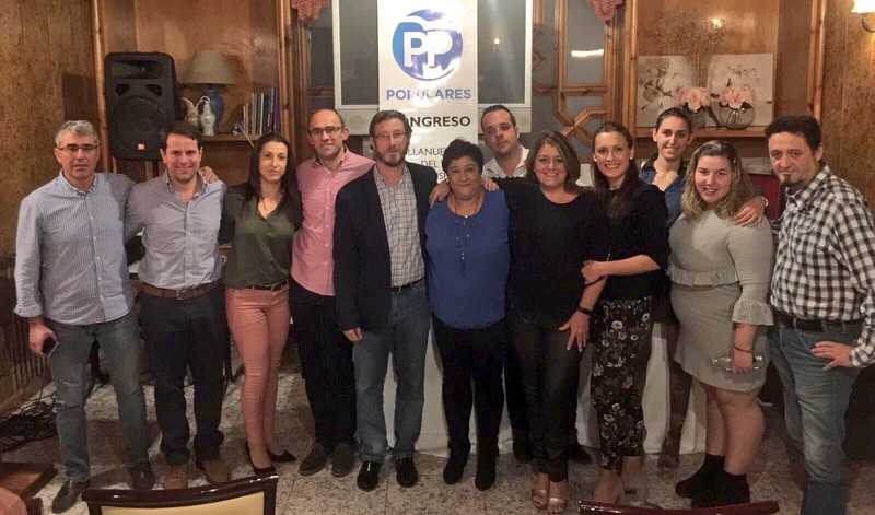Isabel Nogueras reelegida presidenta del PP de Villanueva del Arzobispo por unanimidad