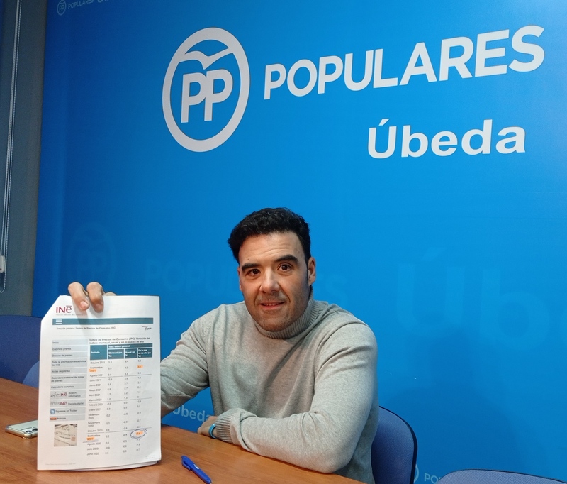 PP de Úbeda advierte de una nueva subida de impuestos en 2022 que afectará al bolsillo de todos los ciudadanos