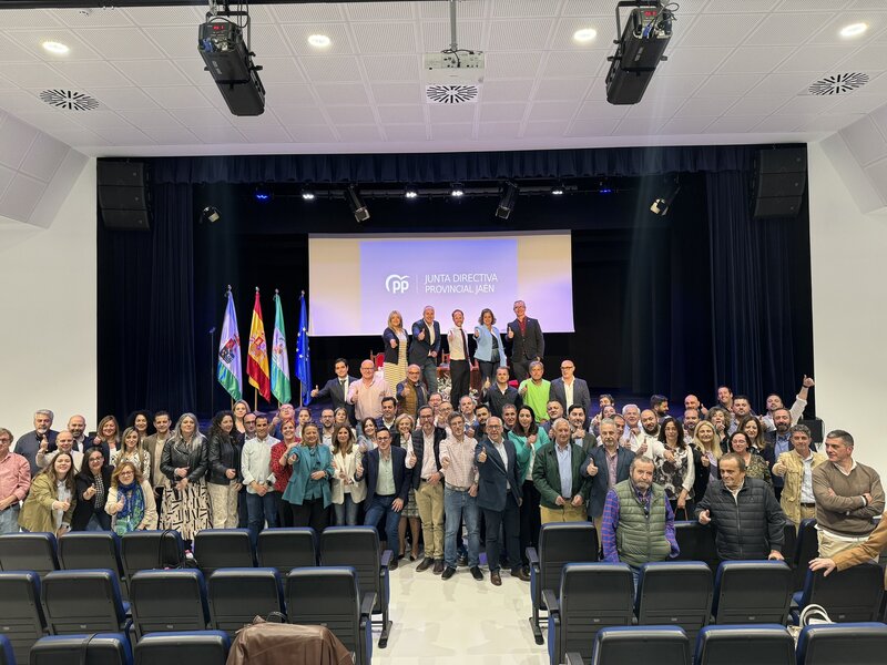 Domínguez presenta la estrategia del PP de Jaén para las elecciones europeas “donde la provincia se juega mucho, empezando por la PAC”