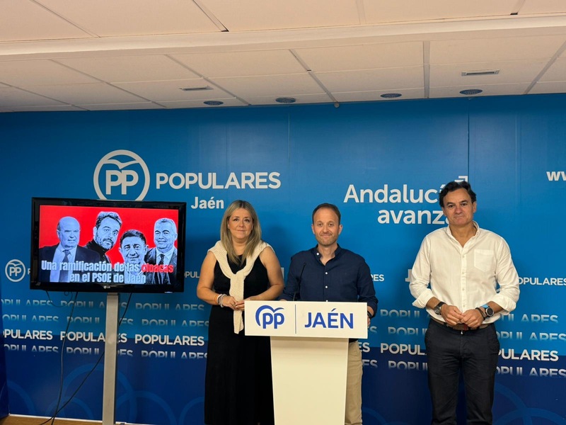 El PP de Jaén exige al PSOE “información y trasparencia” sobre sus tramas de corrupción y las ramificaciones de las cloacas socialistas en la provincia
