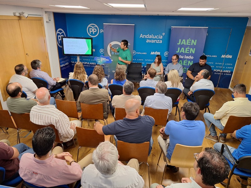 El PP recaba iniciativas y propuestas para seguir avanzando en Jaén “en un crecimiento económico sostenible que aúne protección del medio ambiente y bienestar'