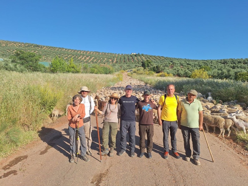 Domínguez muestra su apoyo a los trashumantes, “dinamizadores de nuestro mundo rural”
