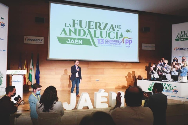 Erik Domínguez, elegido nuevo presidente del Partido Popular de Jaén