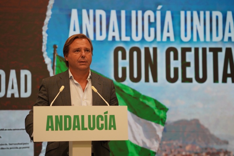 Repullo: “Andalucía permanecerá unida mientras Montero elige confrontar, dividir y prohíbe a los suyos expresar solidaridad a Ceuta”