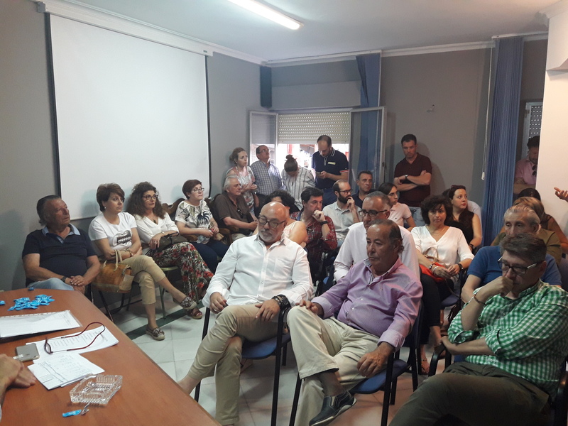 Del Moral, “reforzado y ratificado” en Junta Directiva Local del PP de Úbeda