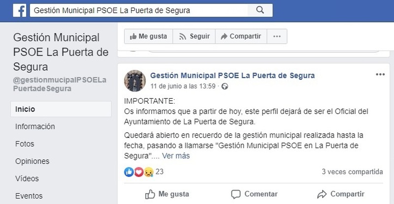 El PP de Jaén denuncia el uso partidista del PSOE de cuentas oficiales de ayuntamientos de la provincia