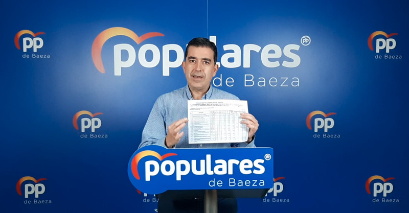 Pedro J. Cabrera denuncia el olvido de Baeza en los nuevos Presupuestos Generales del Estado