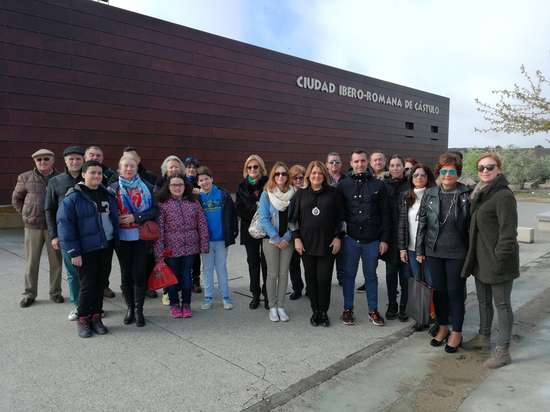 El PP organiza una visita guiada a Cástulo para poner en valor su riqueza histórica y patrimonial