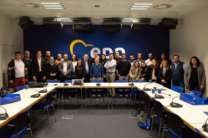 Domínguez valora el “impacto directo” que tiene el “gran trabajo” de la Eurocámara sobre los municipios jiennenses