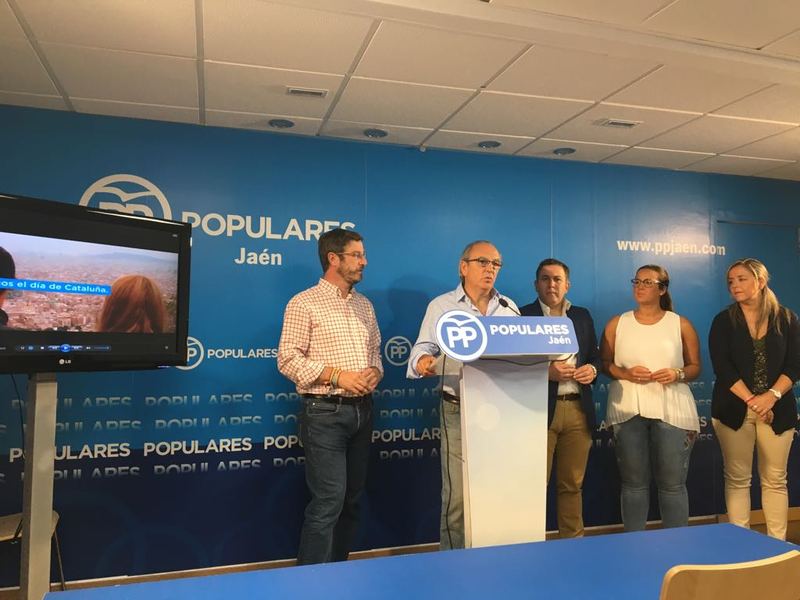 El Partido Popular de Jaén y Cataluña reivindican “una España unida y democrática”
