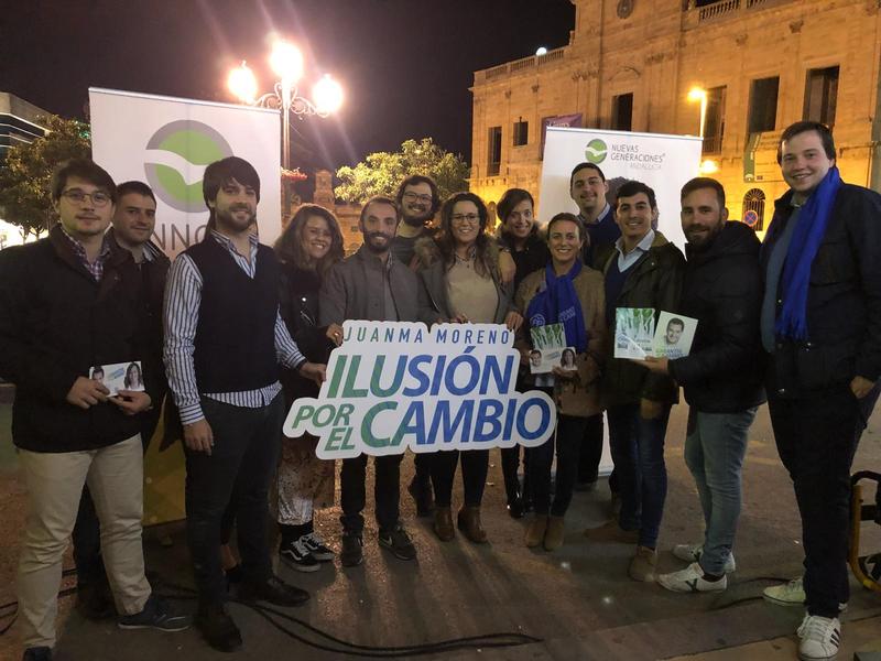 NNGG asegura que el PP “protegerá a los jóvenes de Susana Díaz” cuyas políticas han llevado a Linares a tener una tasa de desempleo juvenil del 64%