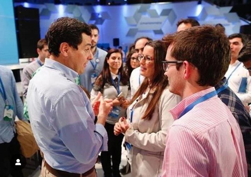 González defiende que Juanma Moreno es “el presidente de todos los jóvenes” y el Palacio de San Telmo “será la casa de la juventud más grande de Andalucía”
