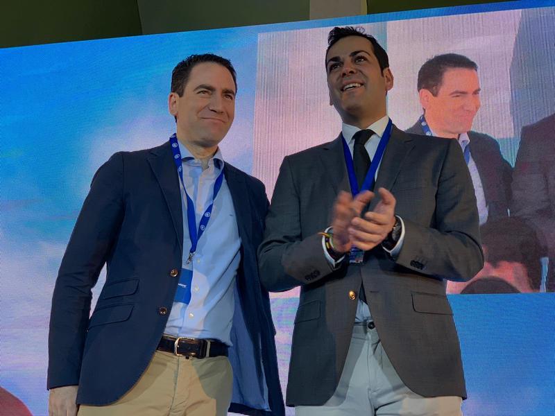 García Egea inaugura la convención provincial del PP de Jaén con una masiva asistencia de público