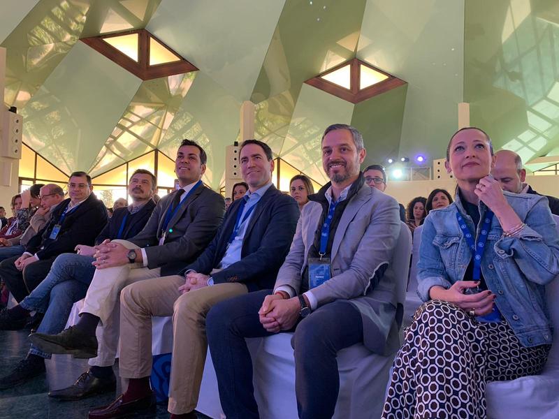 García Egea inaugura la convención provincial del PP de Jaén con una masiva asistencia de público