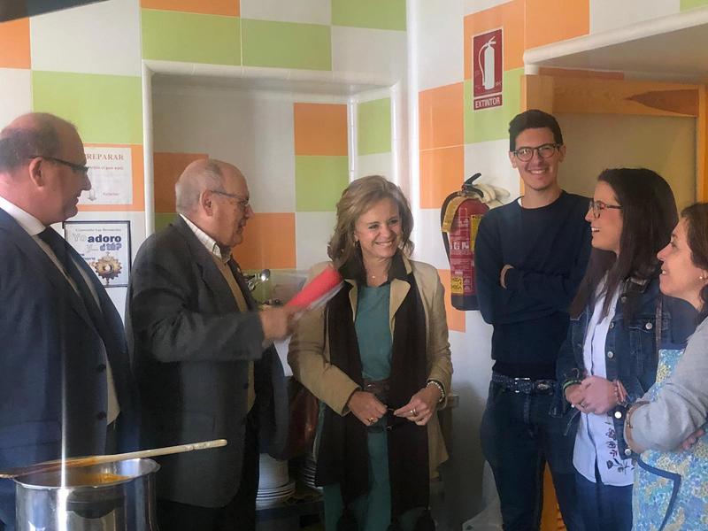 Del Moral y Márquez destacan la labor social de Cáritas y priorizan inversiones para “luchar contra la pobreza y exclusión social”