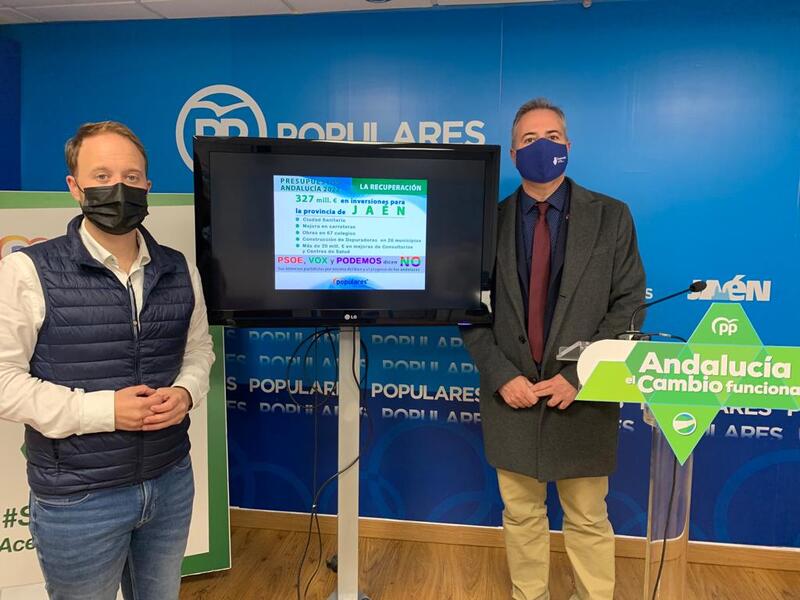 El PP afirma que los socialistas jiennenses tienen que dar muchas explicaciones del bloqueo de 327 millones para Jaén: “¿Por qué prefieren para los presupuestos a herederos de ETA y ERC a los andaluces?”