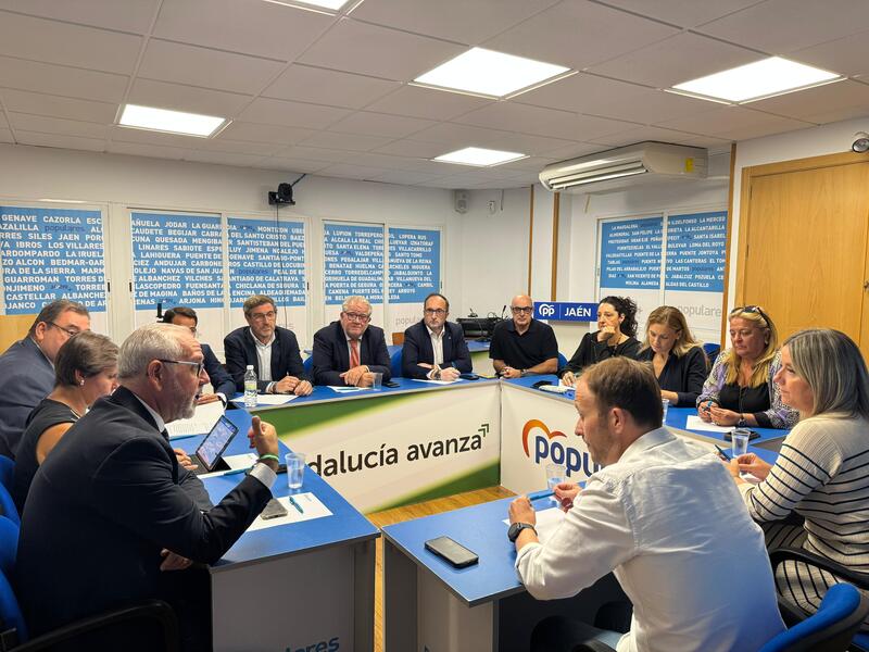 Domínguez y González analizan el trabajo en la Junta y destacan “la implicación que todos tenemos con el futuro de la provincia”