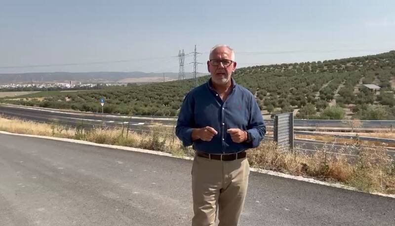 Estrella: “El nuevo Puente del Aguadero es otro ejemplo más del compromiso del Gobierno de Juanma Moreno con el mundo rural”