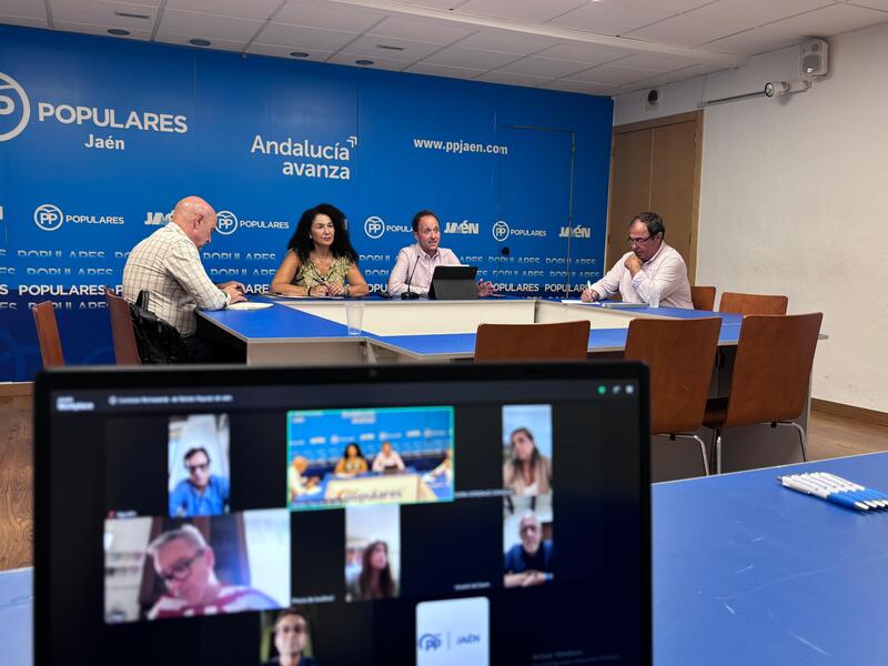 Domínguez confía en que este curso político “acabaremos con el sectarismo de la Diputación provincial y recuperaremos la Alcaldía de Jaén”